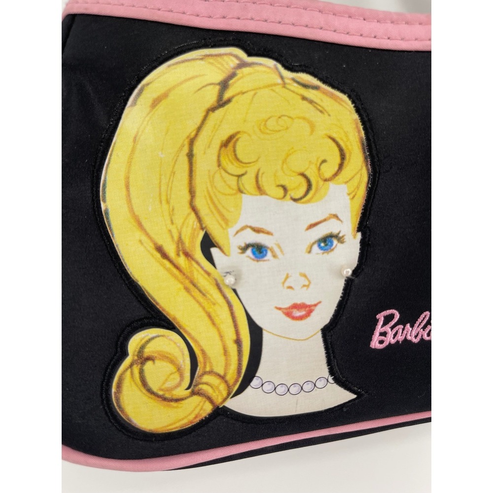 Barbie Shoulder Bag Women OS Black Excellent Y2K Retro Graphic Purse - Picture 11 of 13